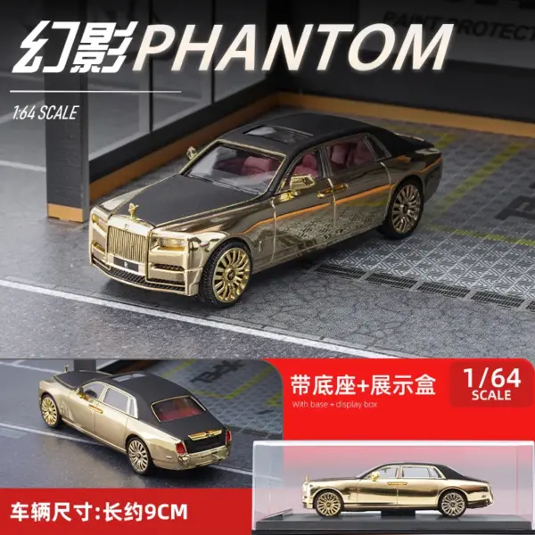 1/64 Rolls Phantom Mansory Diecast Vehicle - Image 14