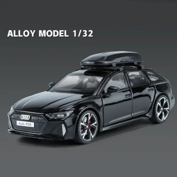 1/32 Audi RS6 Avant Diecast Model Car - Image 8