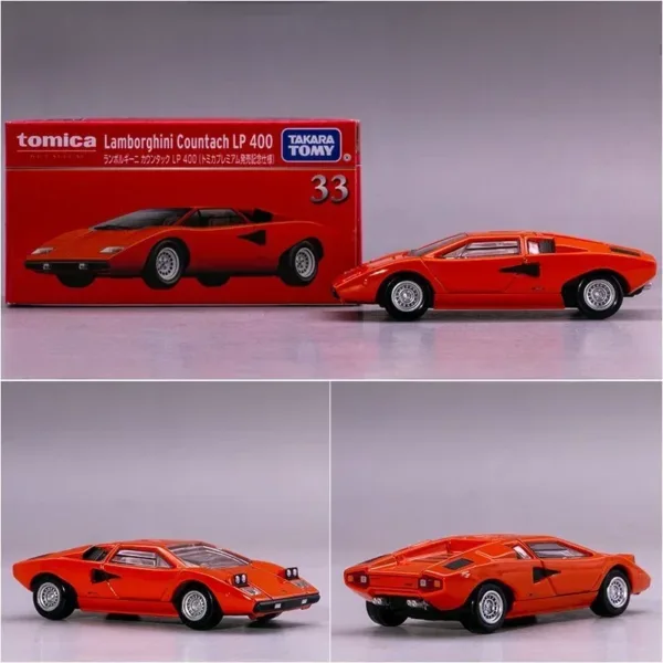 Lamborghini Countach LP 400 Diecast Model Toy - Image 7