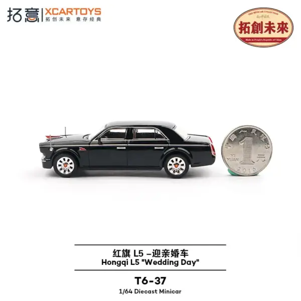 1/64 Scale T6-37 Wedding Car Diecast Model - Image 5