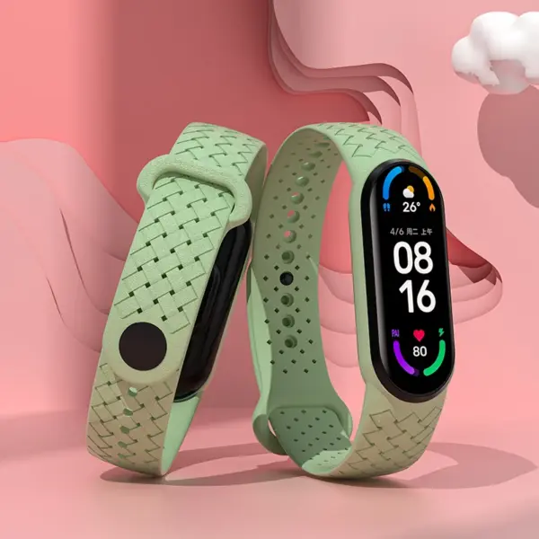 Silicone Wristband for Xiaomi Mi Band 6 7 - Image 9