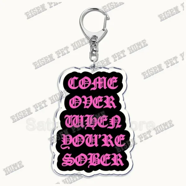 Lil Peep Acrylic Keychain Pendant Gift - Image 8