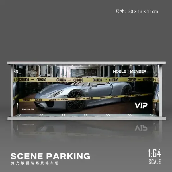 1/64 Scale Alloy Parking Garage Model Display - Image 14