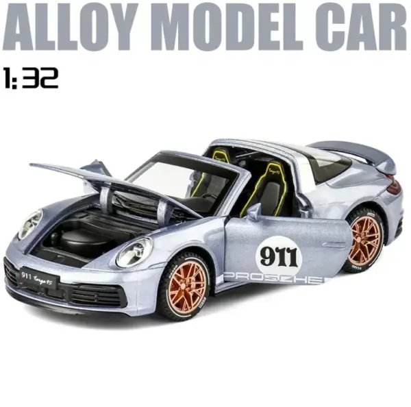 Porsche 911 Targa 4S Diecast Car Model