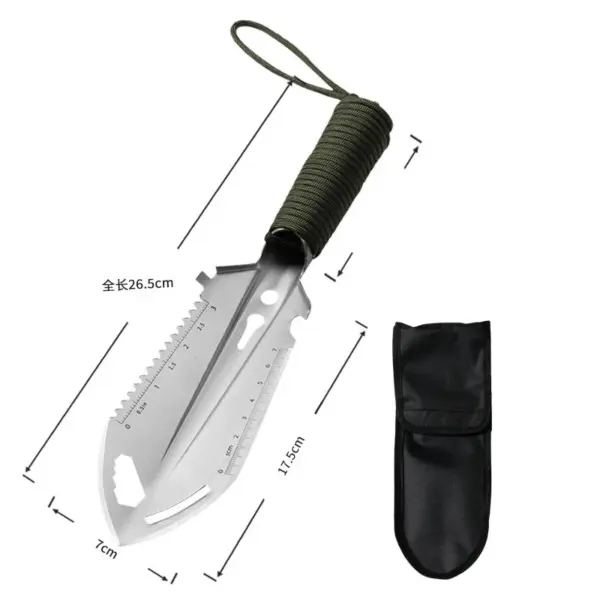 Compact Multifunctional Tactical Camping Shovel