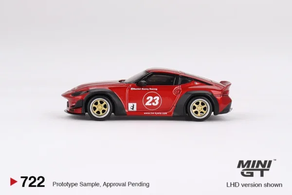 Nissan Z Pandem Passion Red Diecast Model 1:64 - Image 4