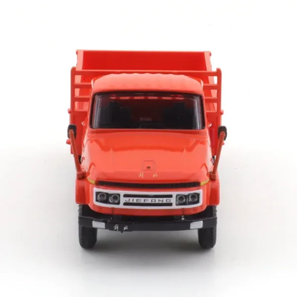 1/64 Scale Orange Diecast Truck Model Toy - Image 2