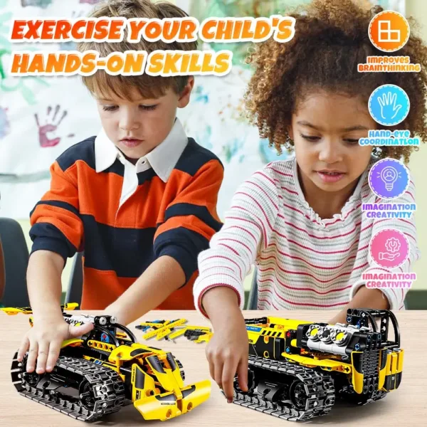 542pcs Remote Control Building Blocks Set - Image 5