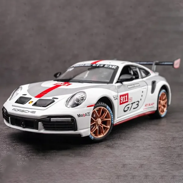 1:32 Metal Diecast Porsche 911 GT3 RSR Model - Image 7