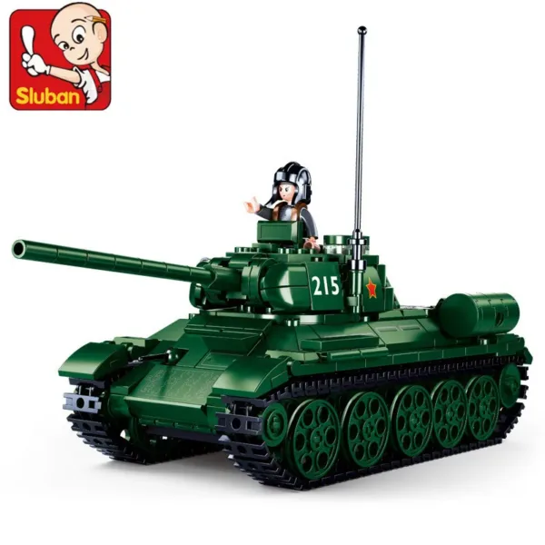 Military Challenger Leopard Tank Building Set 930pcs - Image 4