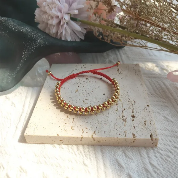 Handmade Copper Beaded Bracelets for Women - Image 7