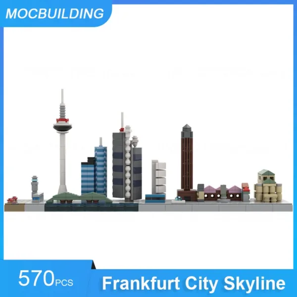 Philadelphia Skyline MOC Building Blocks Set - Image 5