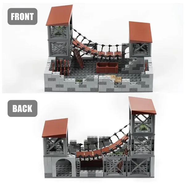 Military Base Building Block Set for Kids - Image 3