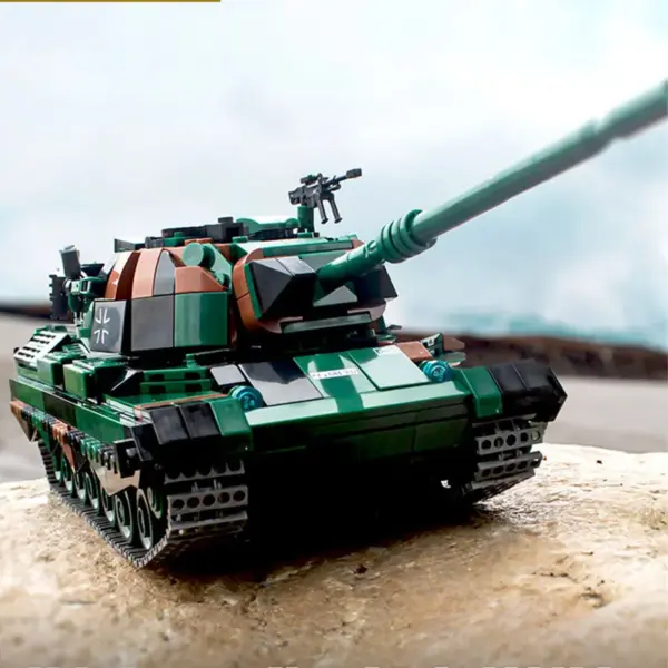 1145PCS Leopard 1 Tank Building Blocks Set - Image 2