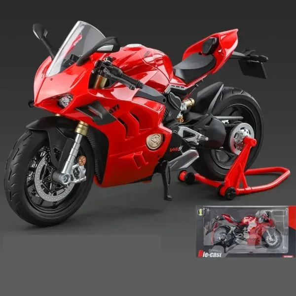 Ducati V4S 1:9 Diecast Model Car with Lights - Image 8