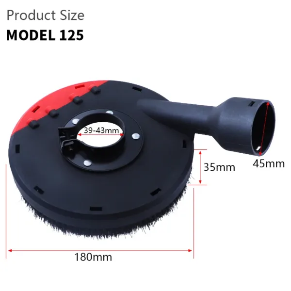 Universal Dust Shroud for 100/125mm Angle Grinder - Image 5