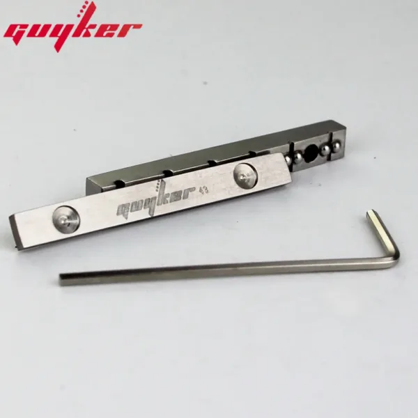 Height Adjustable Stainless Steel Guitar Nut 42MM/43MM - Image 2