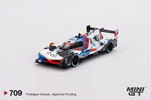 1/64 Scale BMW M Team RLL Diecast Model Car - Image 2