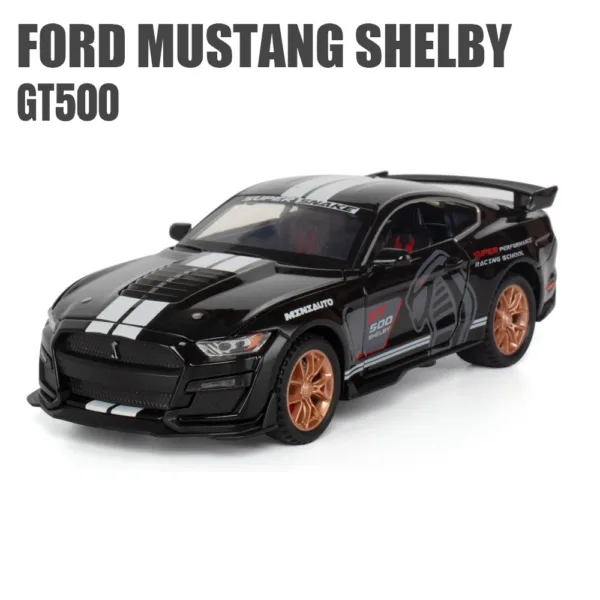 1/32 Ford Shelby GT500 GT350 Diecast Car - Image 8