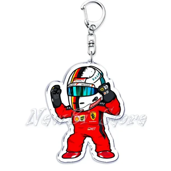 F1 Motorcycle Keychain Pendant for All - Image 25