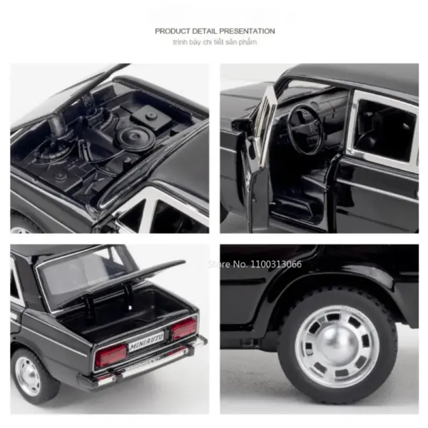 1:24 LADA 2106 Alloy Model with Sound and Light - Image 6