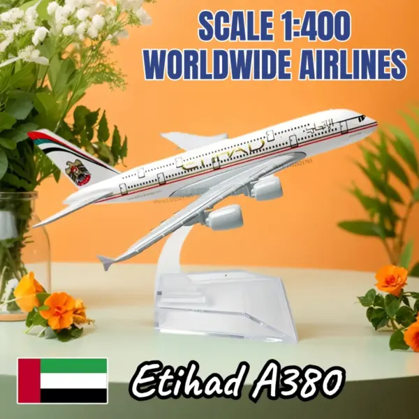 1:400 Diecast Concorde Aircraft Model Toy - Image 14