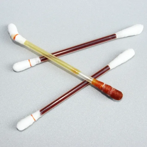 Iodophor Disinfection Cotton Swabs - 100 Pack - Image 2