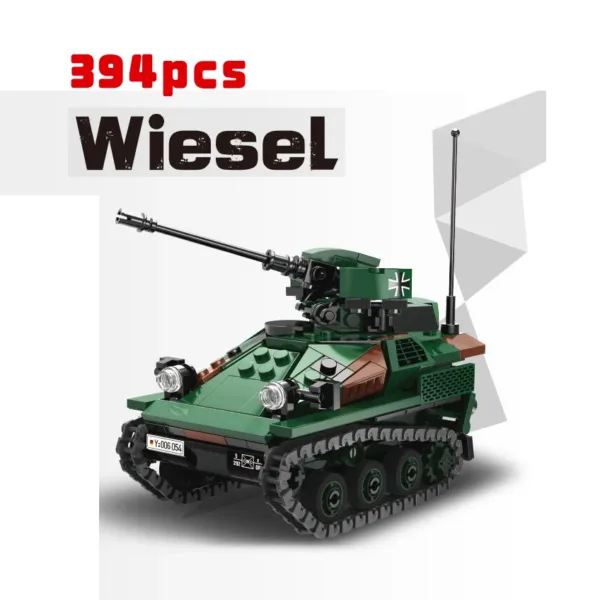 WW2 Tank Building Blocks Set for Kids - Image 19