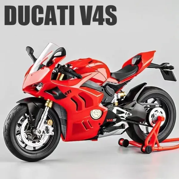 Ducati V4S 1:9 Diecast Model Car with Lights - Image 7