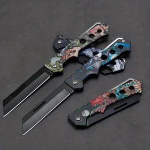 Portable Stainless Steel Folding Pocket Knife