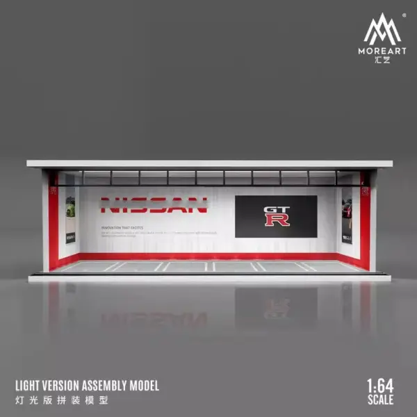 1:64 Scale Diorama Car Garage Model - Image 13