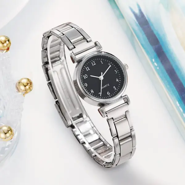 Fashion Women’s Quartz Watch with Alloy Band - Image 2