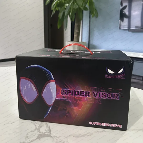 Spiderman Moving Eyes Electronic Mask Cosplay - Image 2