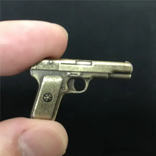 1/6 Scale Alloy Military Pistol Model Toy