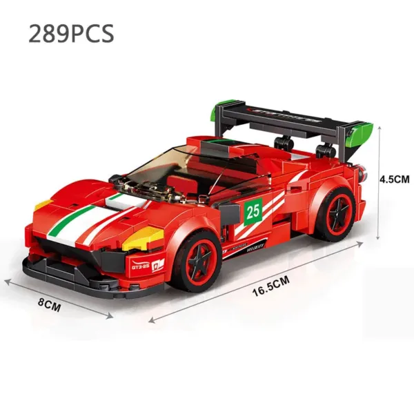 City Speed Champion Racing Car Building Blocks - Image 16