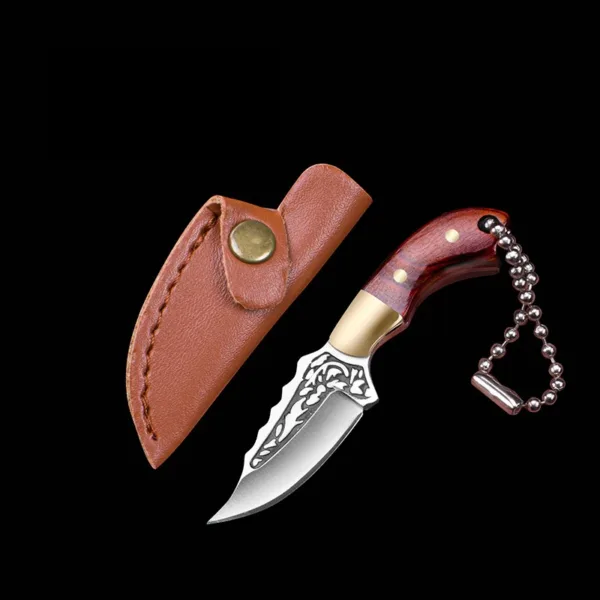 Brass Dragon Head Mini EDC Pocket Knife - Image 9