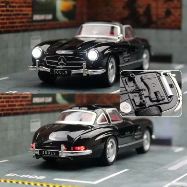 1/32 Scale Mercedes-Benz 300SL Diecast Car - Image 3