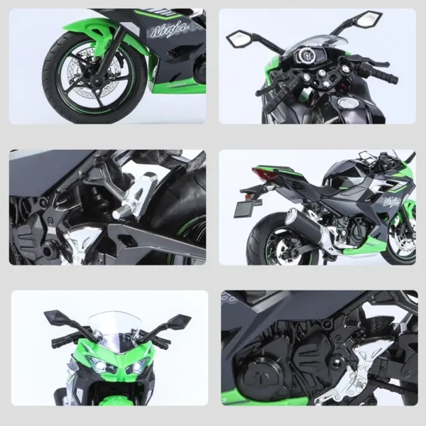 KAWASAKI Ninja 400 Diecast Motorcycle Model - Image 3