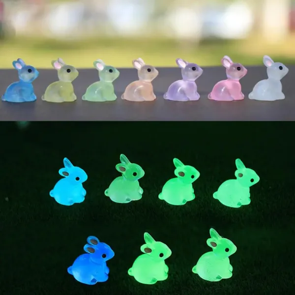 20 Pcs Glowing Mini Resin Animal Figurines - Image 3