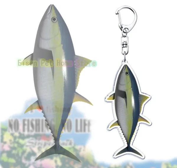 Fishing Man Keychain Pendant for Gifts - Image 9