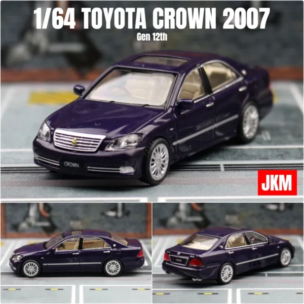 1/64 Toyota Crown 2007 Diecast Model Car - Image 10