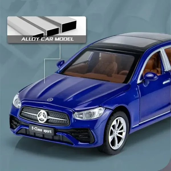 1:32 Metal E-Class Alloy Car Model - Image 2