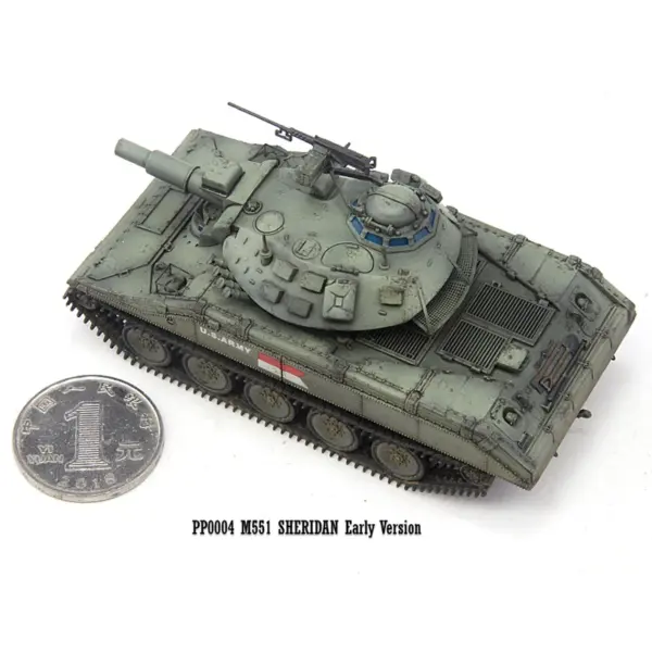 1/72 Scale M551 Sheridan Model Tank Collectible - Image 2