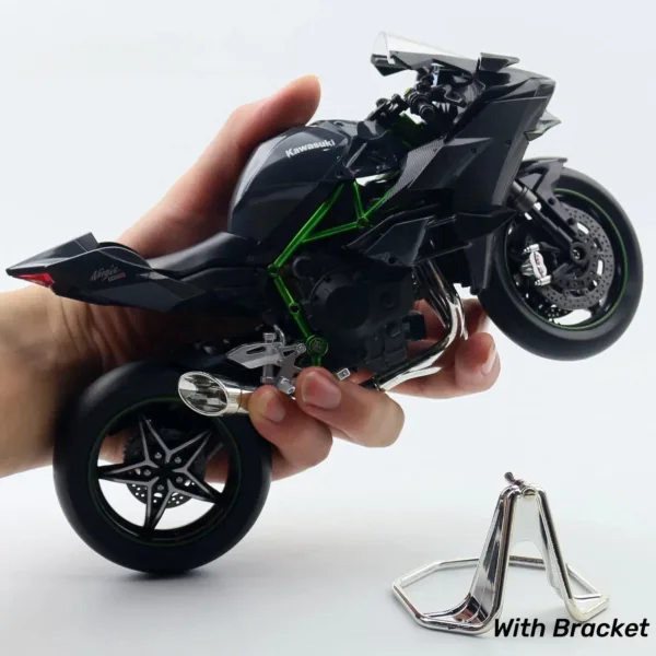 Kawasaki H2R Ninja 1/9 Scale Diecast Motorcycle - Image 7