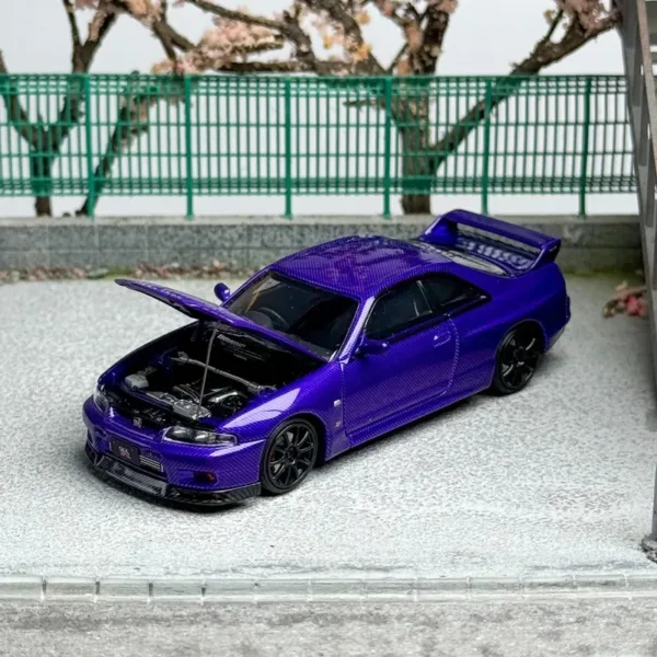 1:64 Nissan GT-R R33 Nismo Diecast Model Car - Image 2