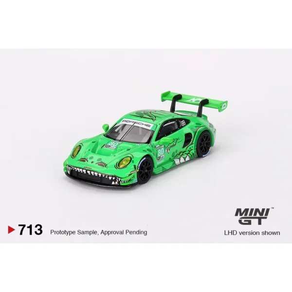 1/64 Porsche 911 GT3 R Diecast Model Car - Image 4