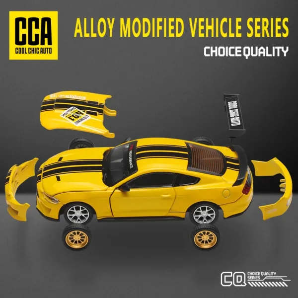 2018 Ford Mustang GT Alloy Toy Car Model - Image 3