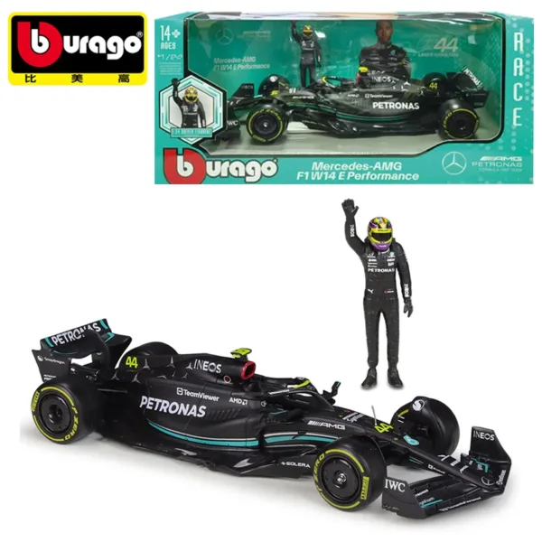 Bburago 1:24 Mercedes-Benz F1 Model Car 2023