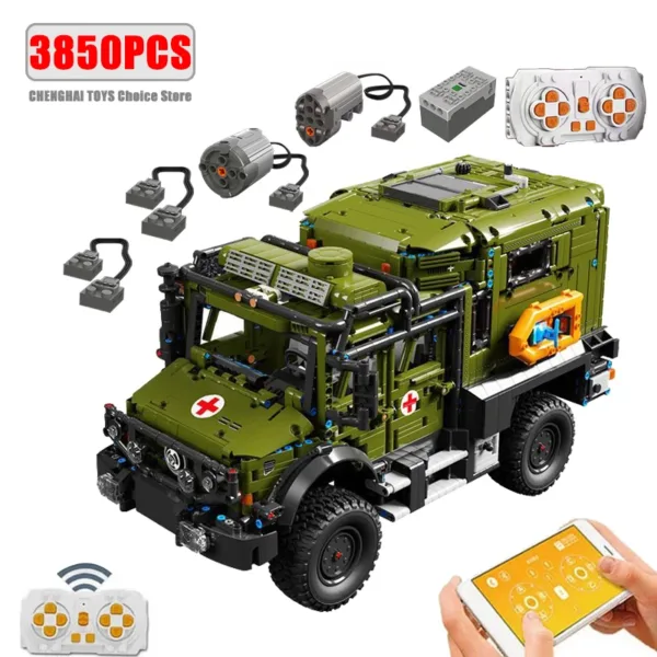 3850PCS Remote Control Off-Road Vehicle Set