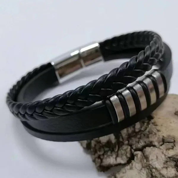 Punk Vintage Geometric Cuff Bracelet Unisex - Image 33